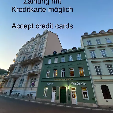 Apartment Vertigo Карлові Вари Екстер'єр фото
